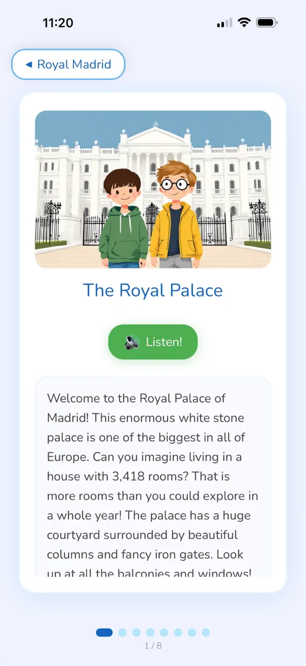 Screenshot #3 pour Madrid Pour Enfants
