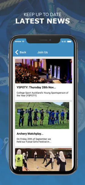 College Sport Auckland screenshot 4