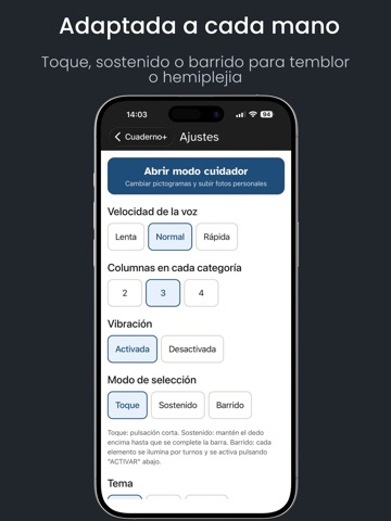 Reconecta Afasia iPad screenshot