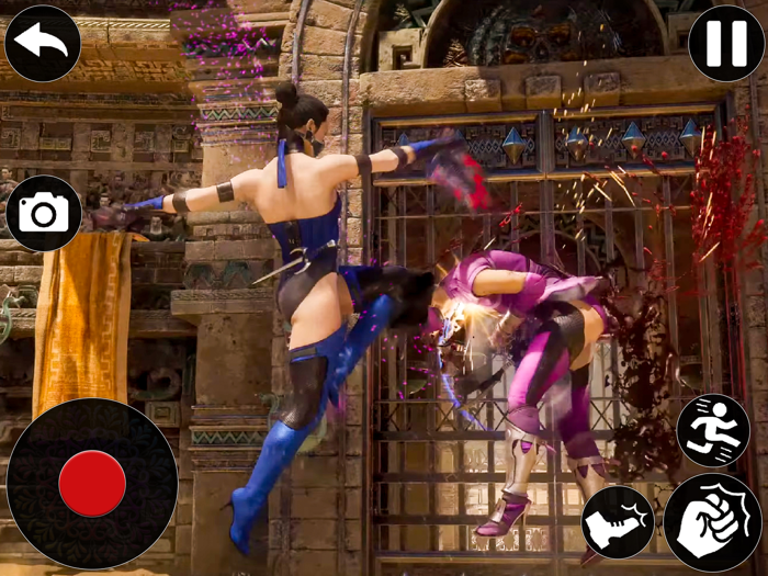 Girls Ninja Kungfu Fighting