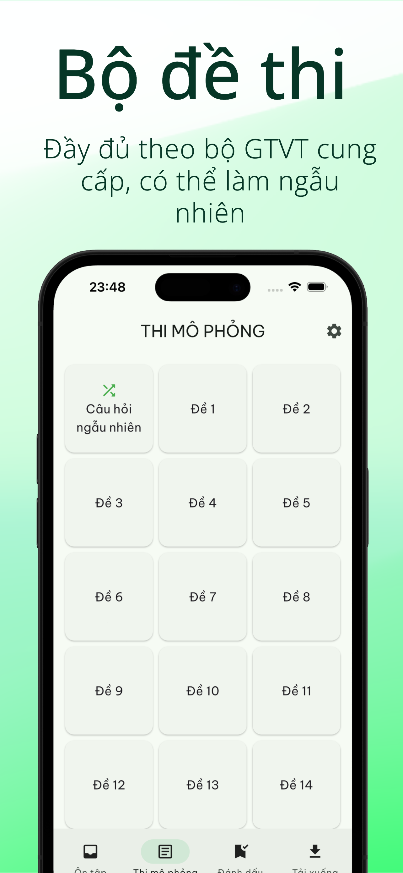 Thi Lái Xe - 120 câu mô phỏng screenshot 4
