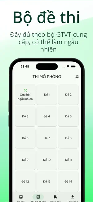 Thi Lái Xe - 120 câu mô phỏng screenshot 4