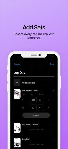 GymWell - Workout Tracker Screenshot 3 of 5