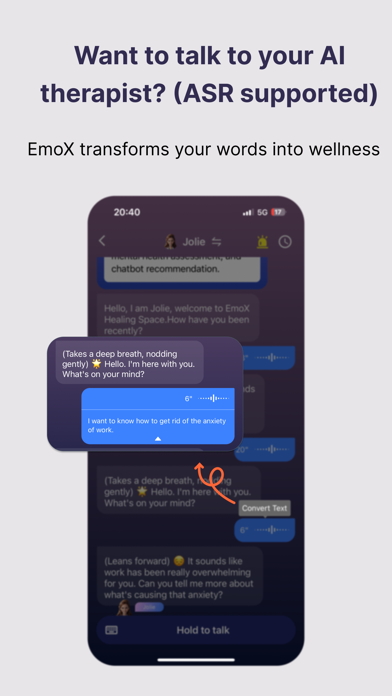 EmoxCare Screenshot