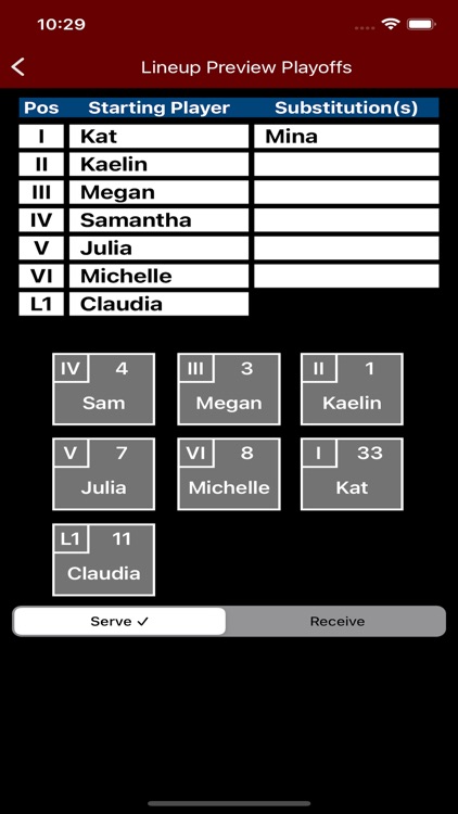 Volleyball Lineup Tracker screenshot-5