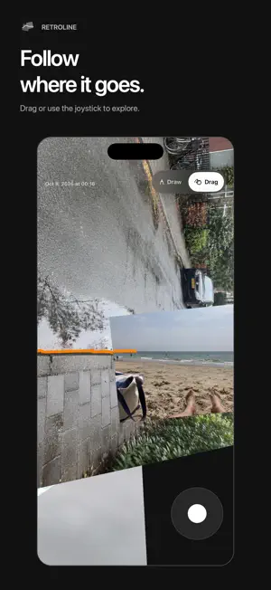 RetroLine: Draw To Find Photo screenshot 2