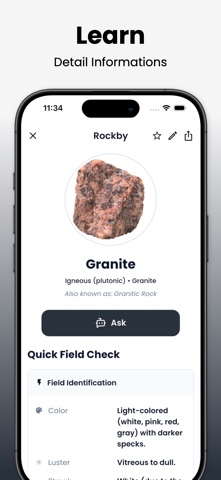 Rock Identifier - Rockby Screenshot 3 of 8