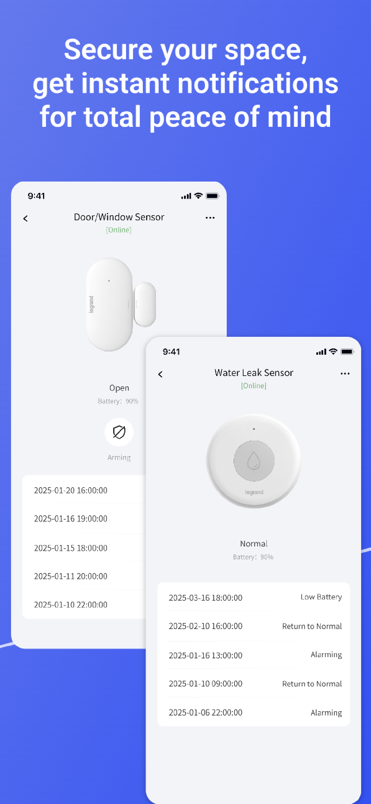 Legrand IOT App