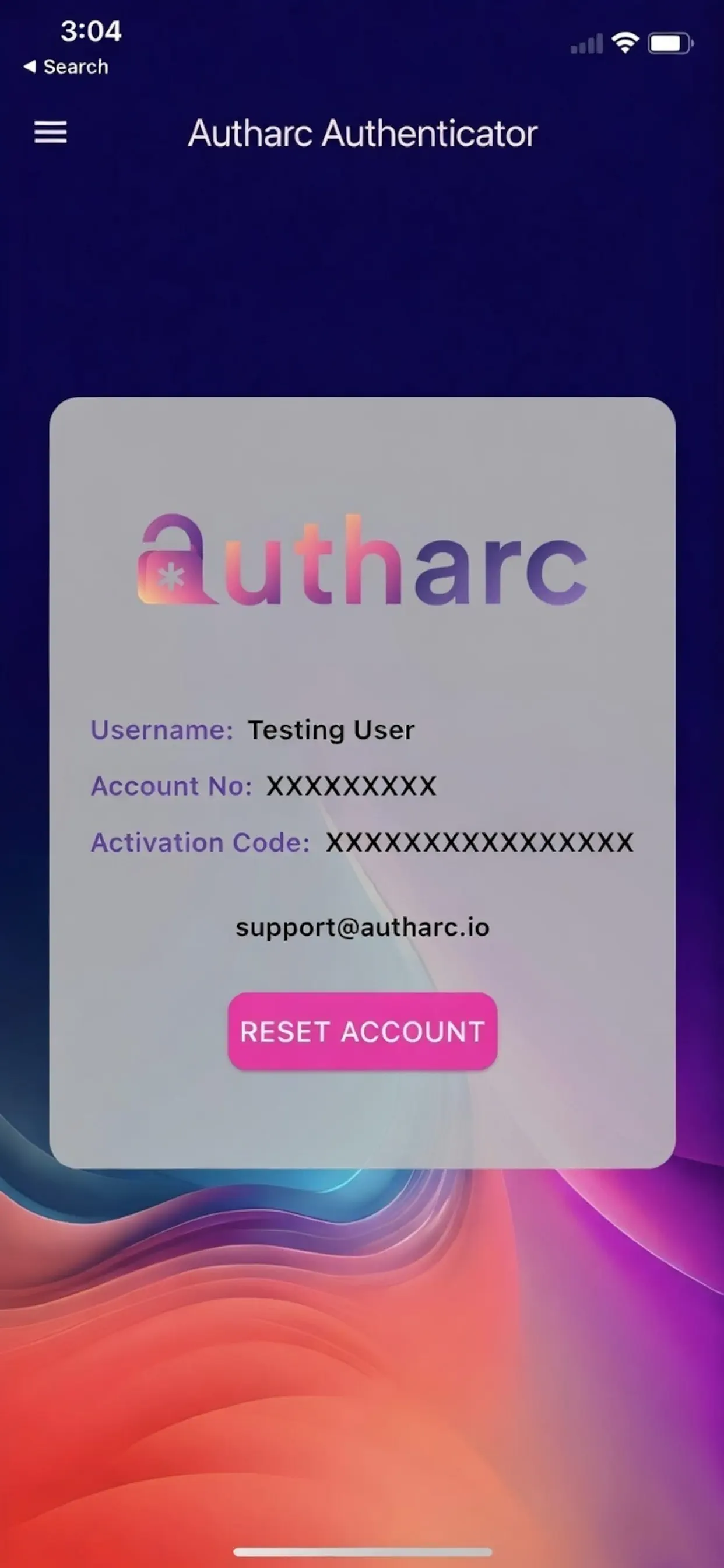 #7. Autharc (iOS) De: Sarthi Shinde