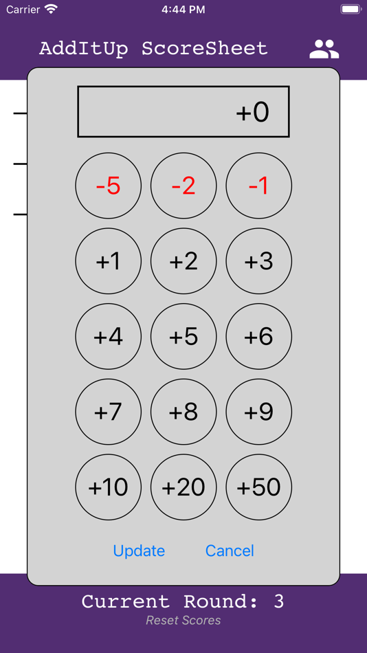 #2. AddItUp ScoreSheet (iOS) 由: Benjamin Messick