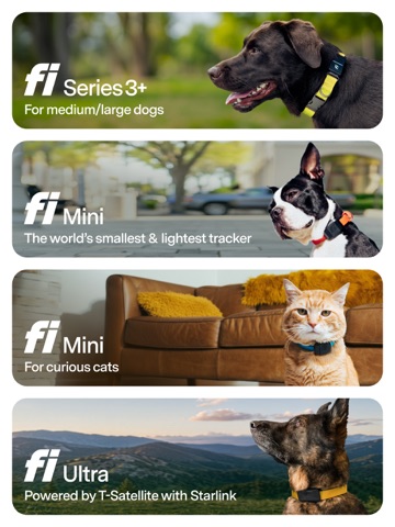 Fi - GPS Dog Tracker iPad screenshot