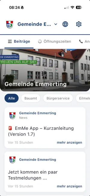 EmMe App screenshot 1