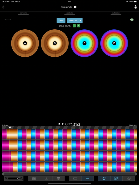Flowtoys Connect iPad screenshot 4 - Entertainment app