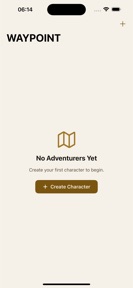 Waypoint RPG Companion screenshot