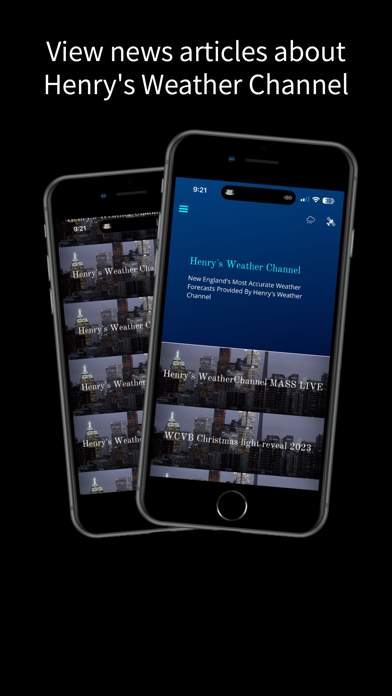 Henry's Weather Channel iPhone screenshot 6 - News app