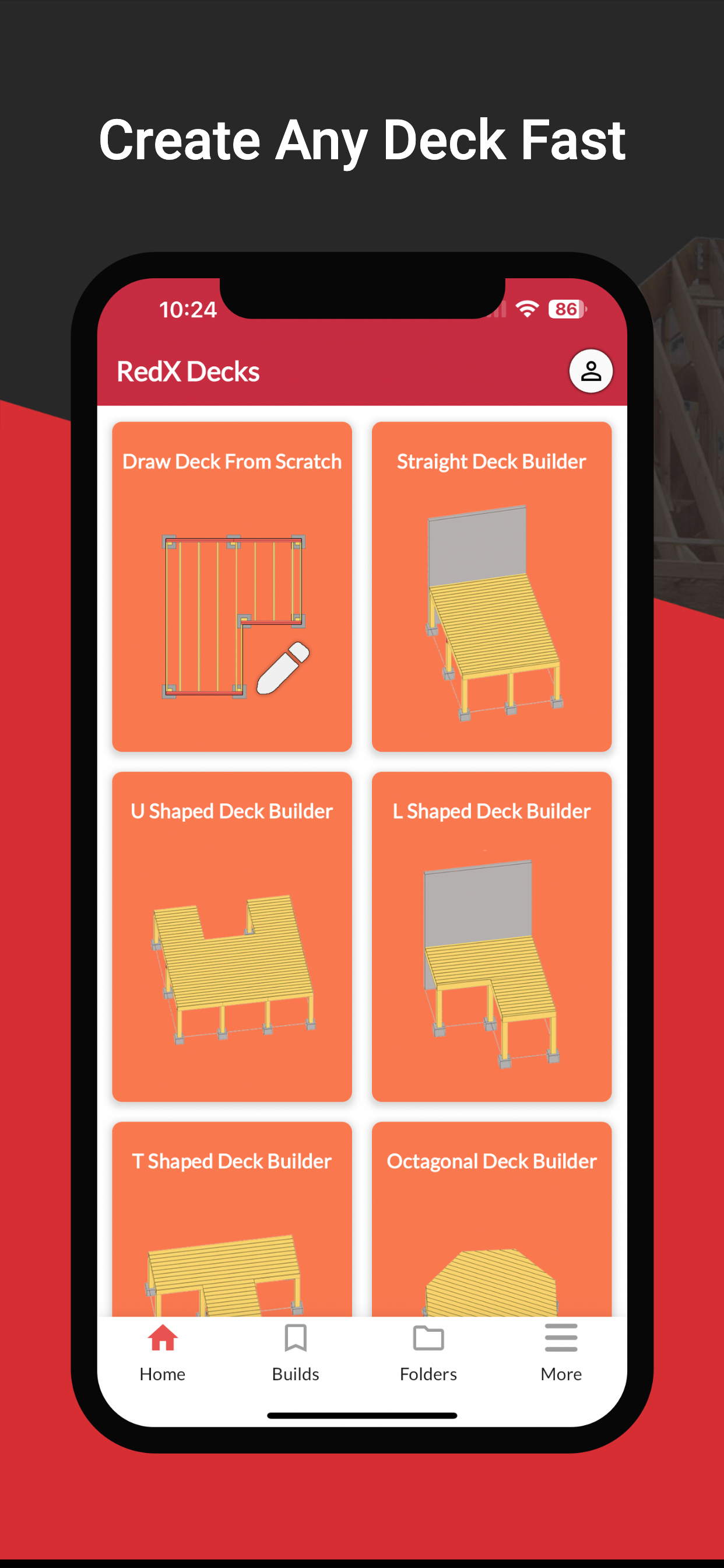 RedX Decks - 3D Deck Builder