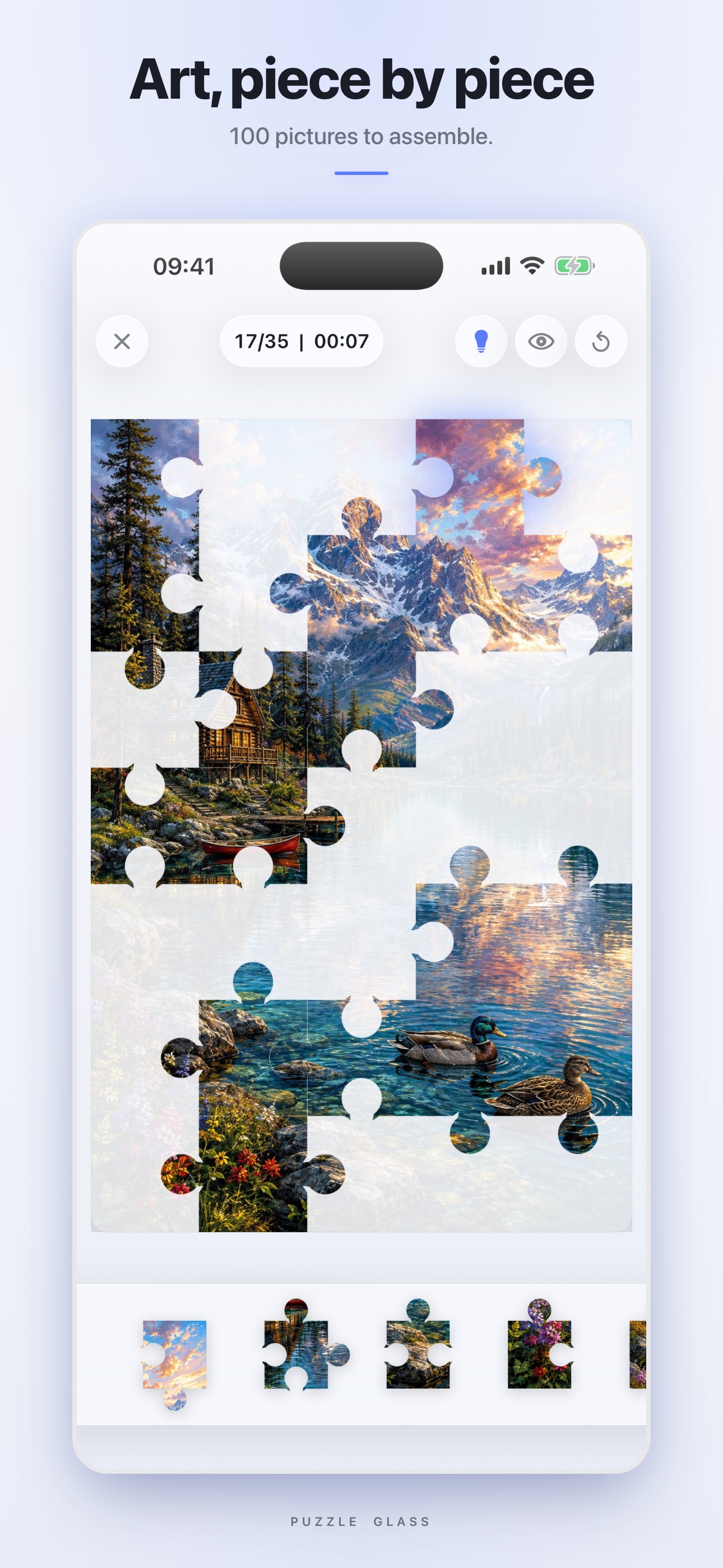 Screenshot 1 of Puzzle Glass: Jigsaw Art
