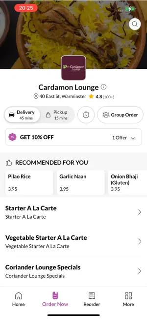 Cardamon Lounge screenshot 2
