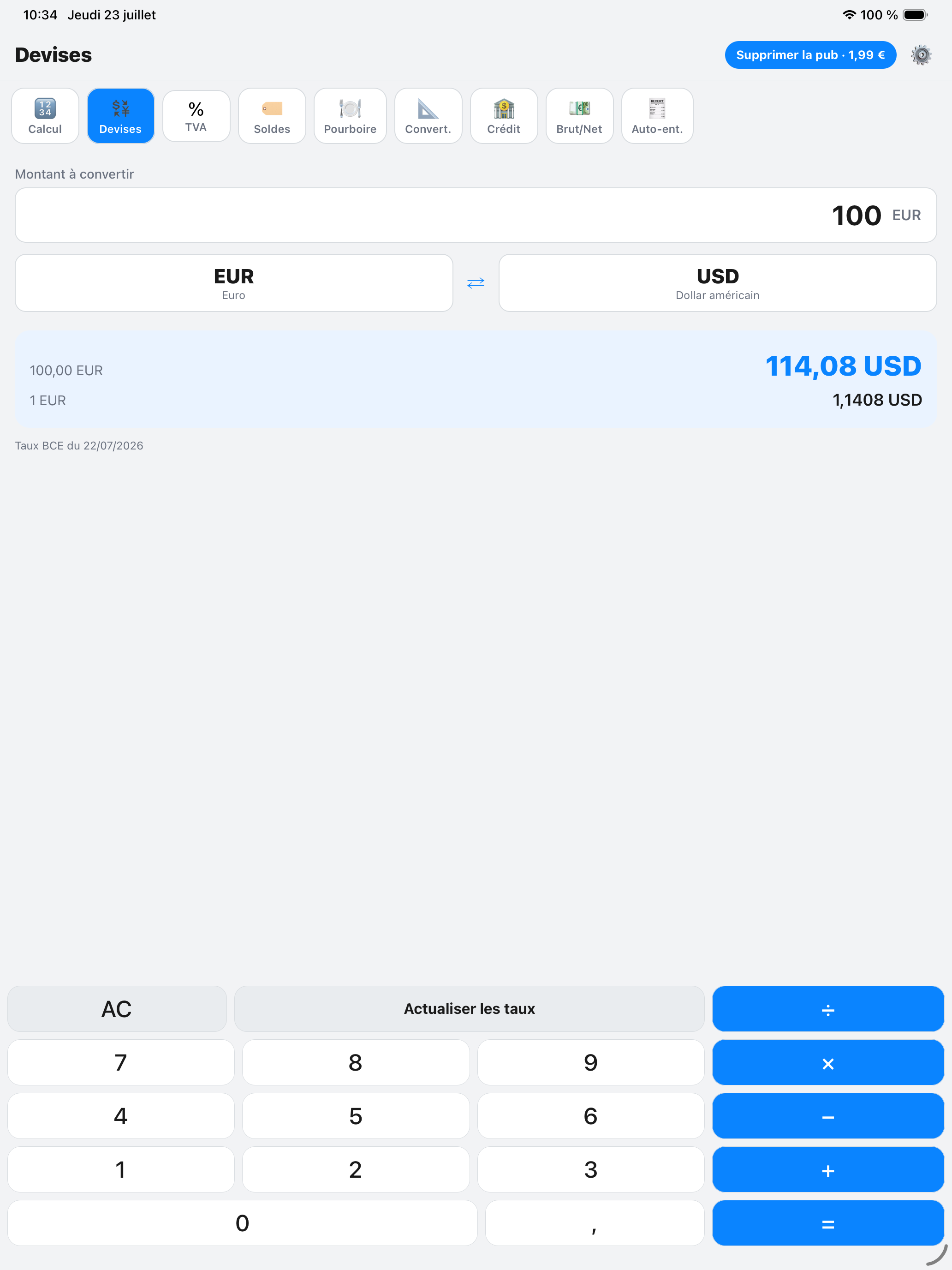 Calcul Tout screenshot 10