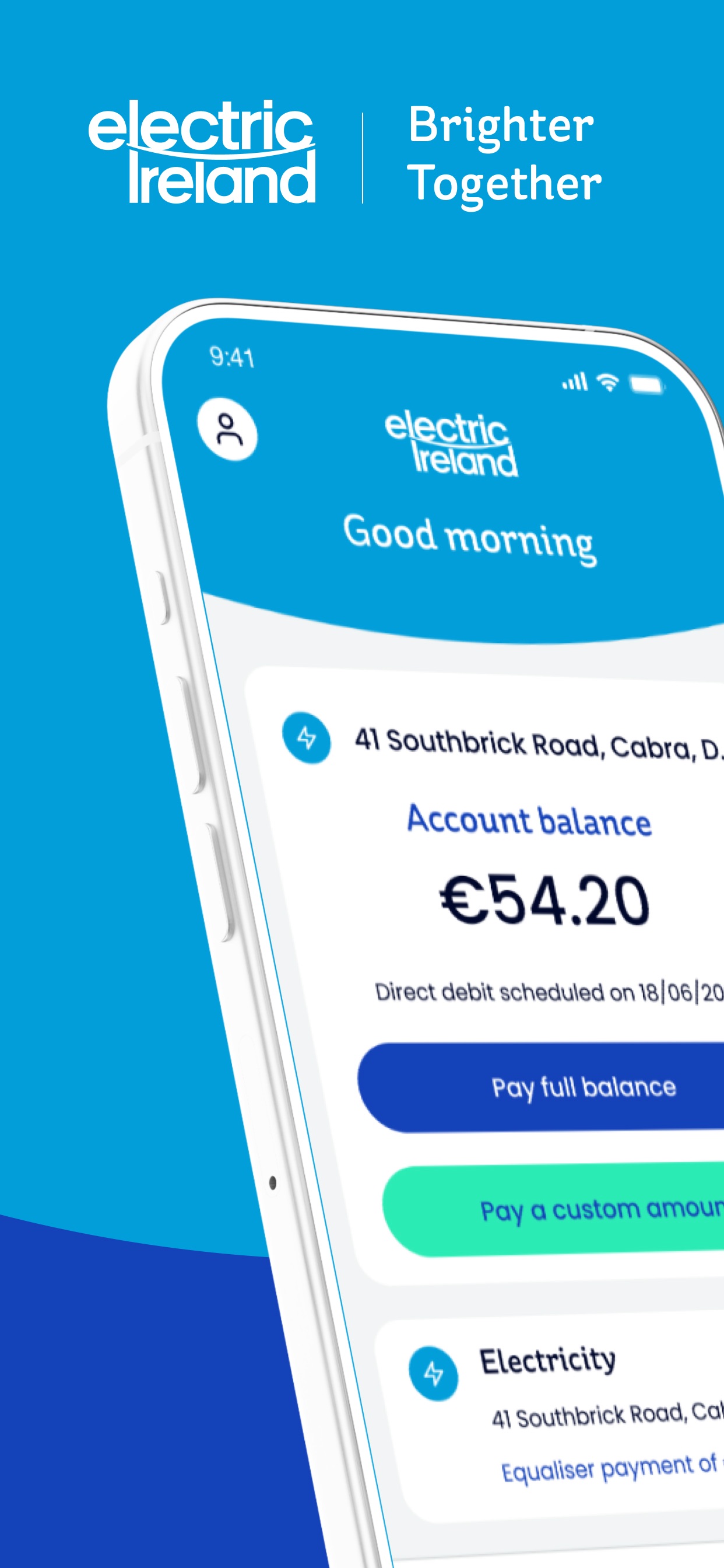 Screenshot 1 of Electric Ireland