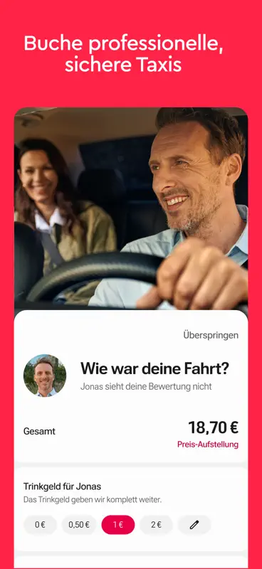 Freenow by Lyft - taxi & more screenshot 3 of 8