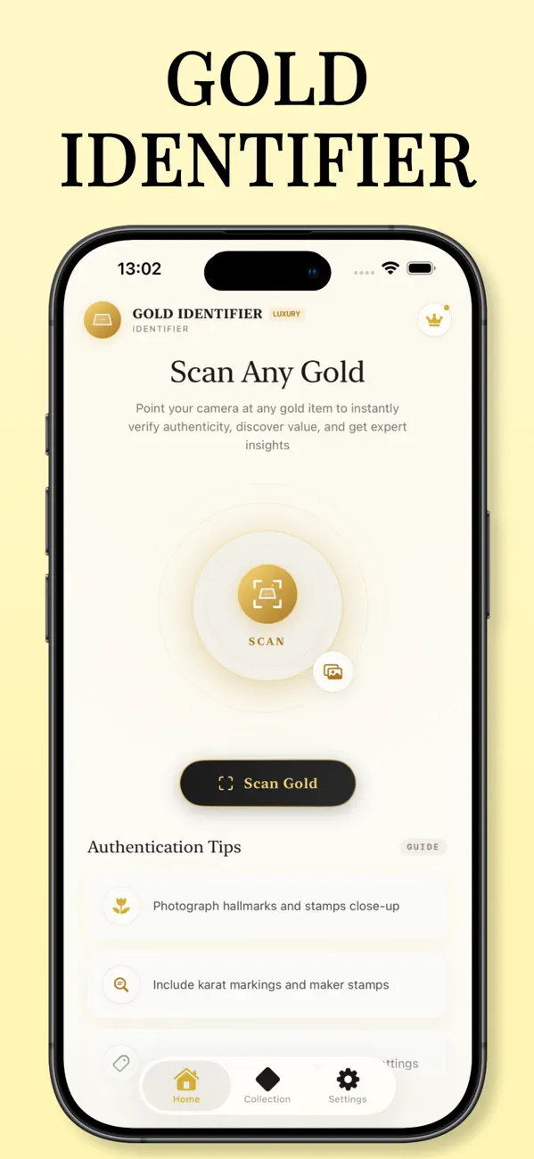 #1. Gold Scanner (iOS) Av: Munure Tuzun