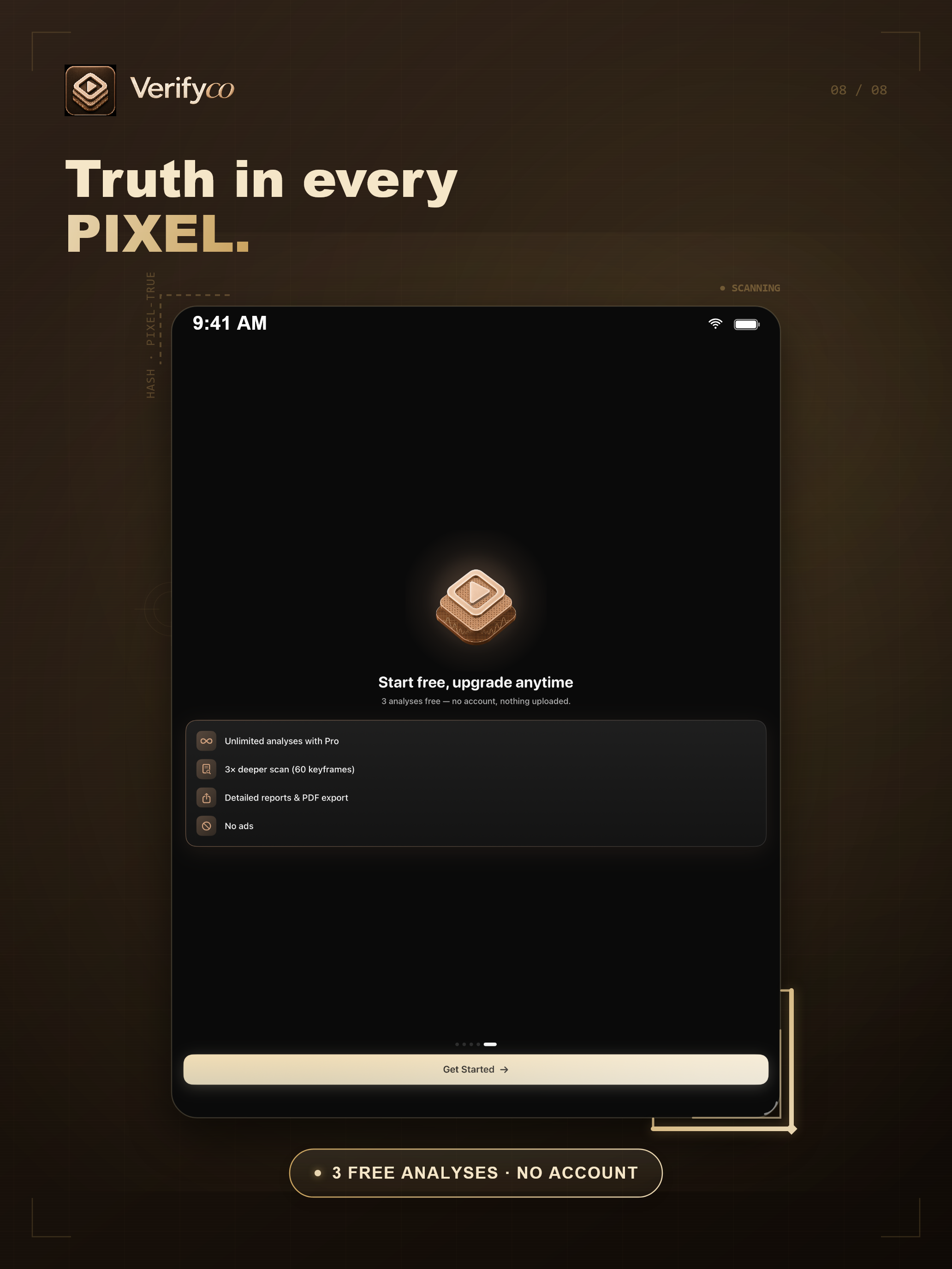 Verifyco: Deepfake Detector