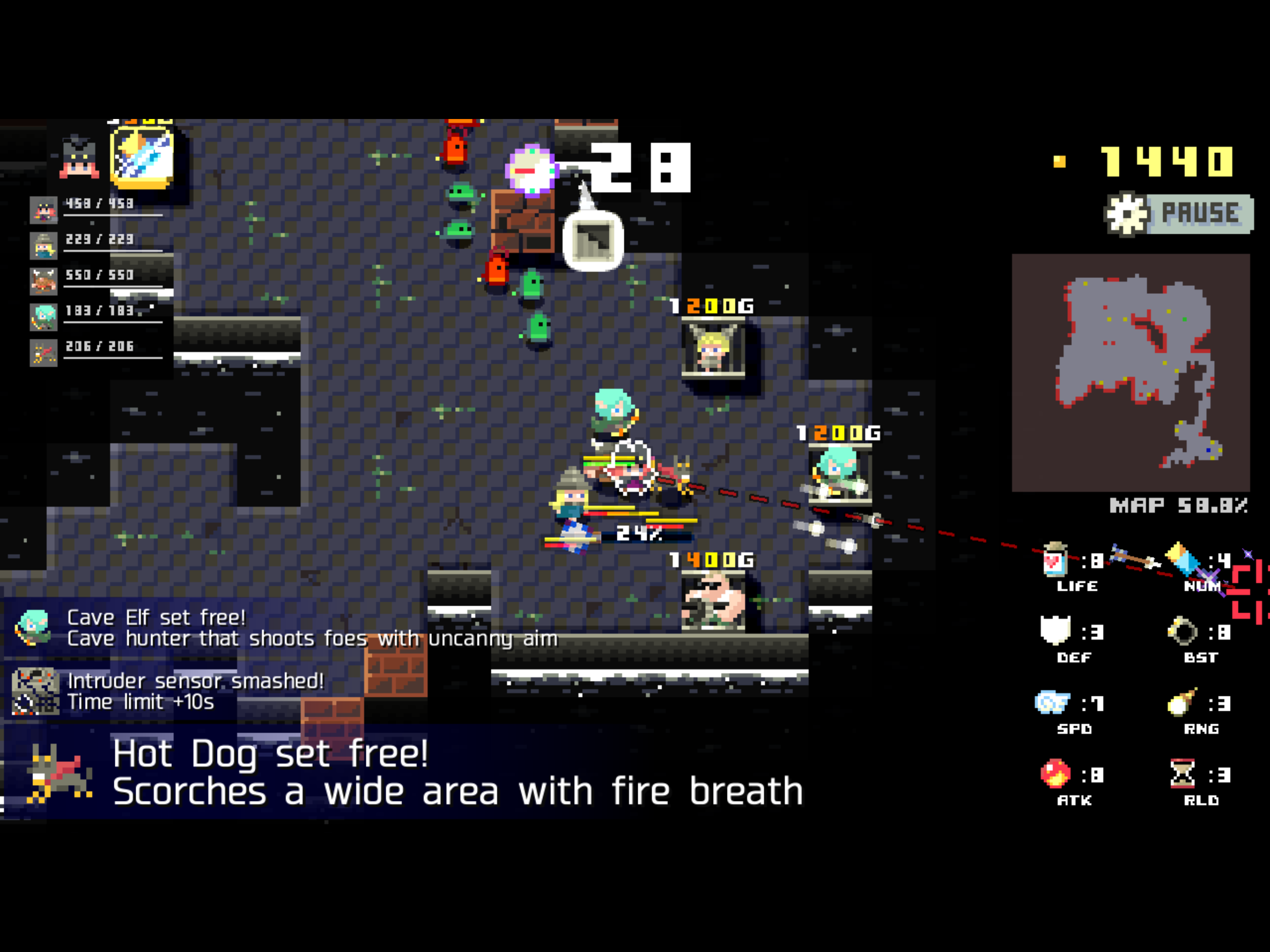 DUNGEON RAZE screenshot 8