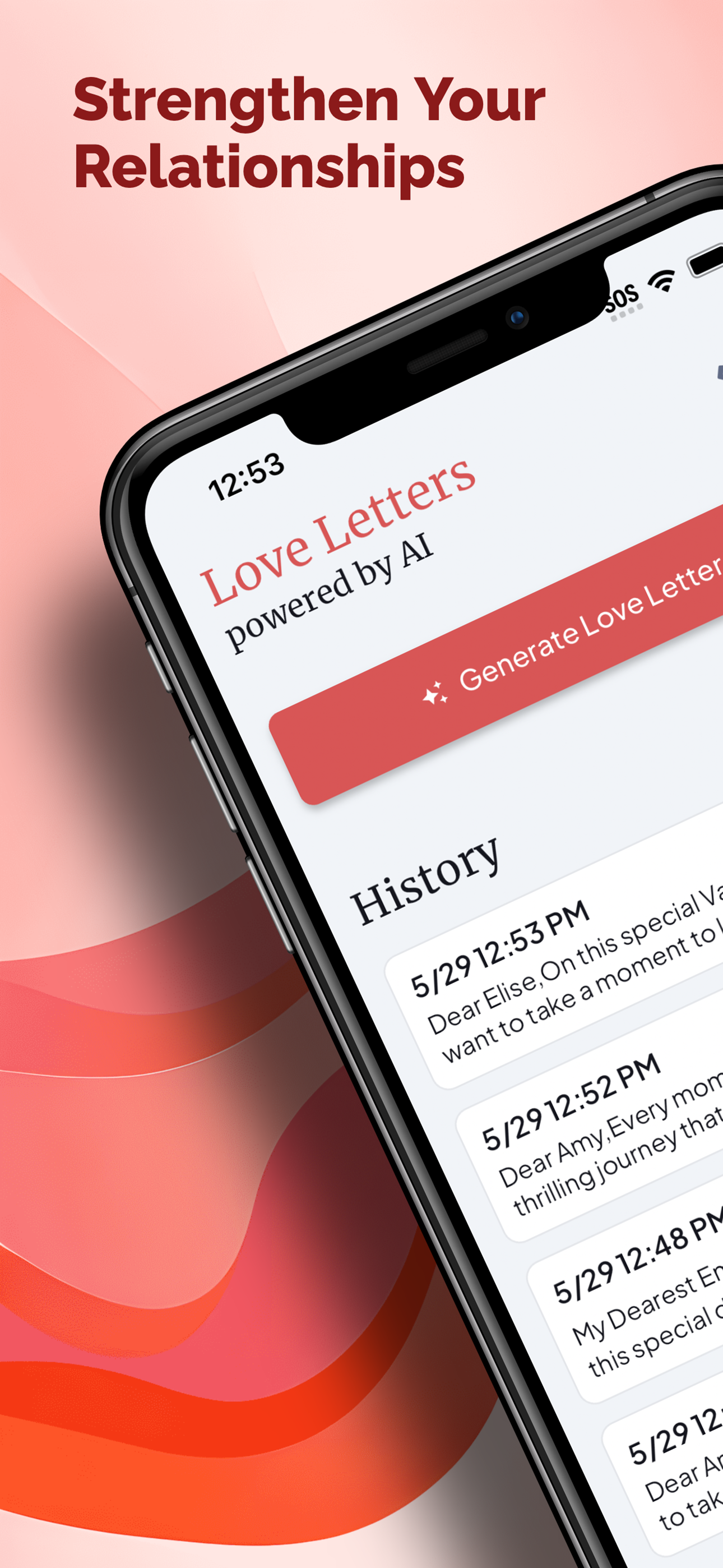 AI Love Letter Generator+