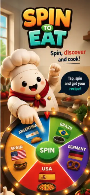 Spin & Eat: What to Cook screenshot 1