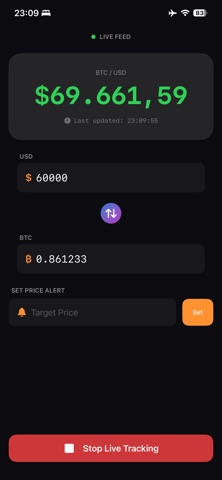 BTC Live Convert Screenshot 1 of 4