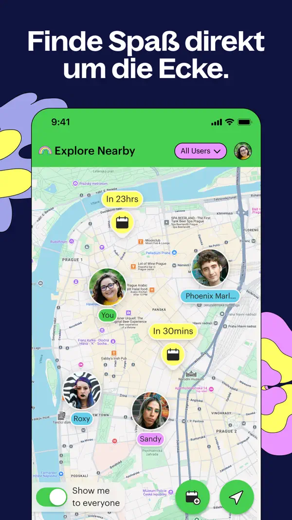 Lex: App für queere Menschen iPhone App Screenshot 2 – Soziale Netzwerke