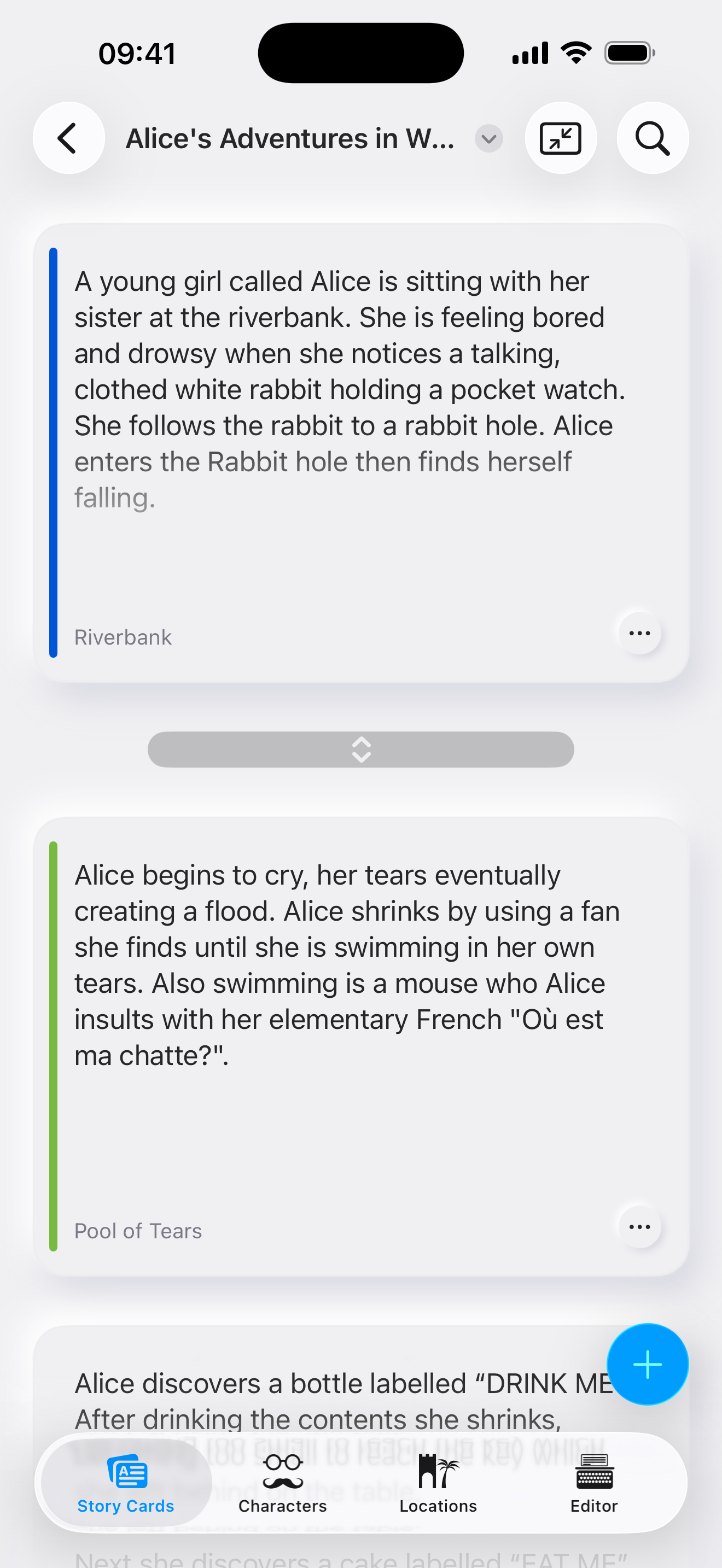 Story Cards