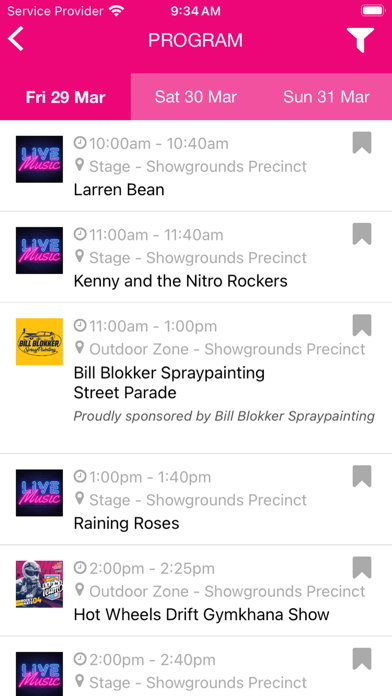 Screenshot #3 pour Rockhampton Events
