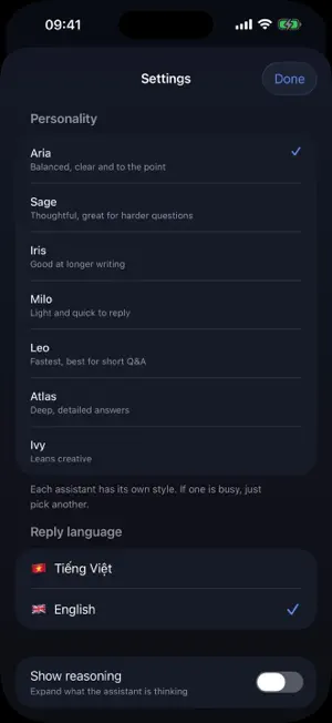Nova AI Assistant: Smart Chat screenshot 3