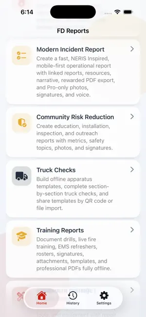 FD Incident Reports screenshot 2