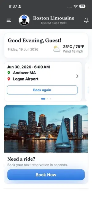 Boston Limousine screenshot 1
