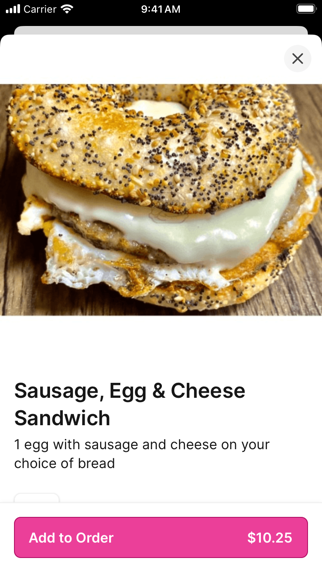 Latham Bagel Shop iPhone screenshot 3 - Food & Drink app