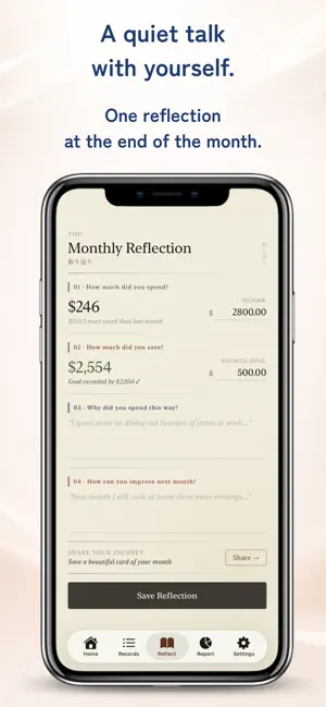 Kakeibo - Mindful Money Diary iPhone screenshot 3