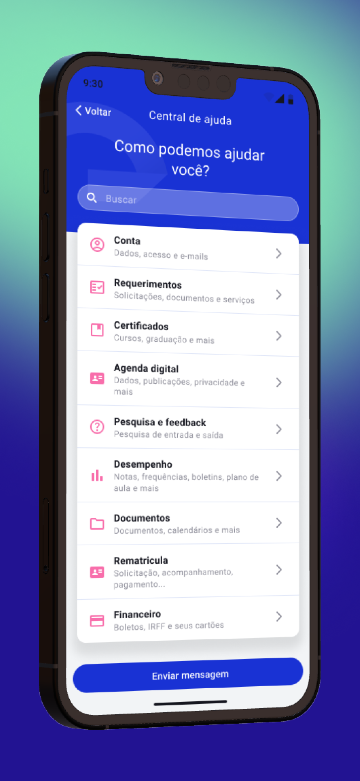 Espaço do Estudante SESI SENAI screenshot 5