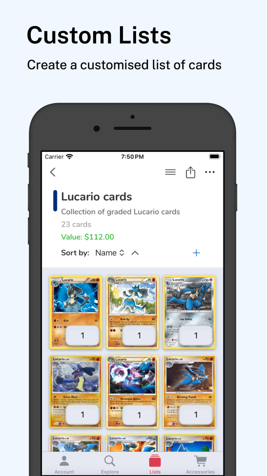 #5. TCG Companion: Card Tracker (iOS) 由: Trading Card App Ltd