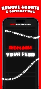 HideShorts for YouTube screenshot