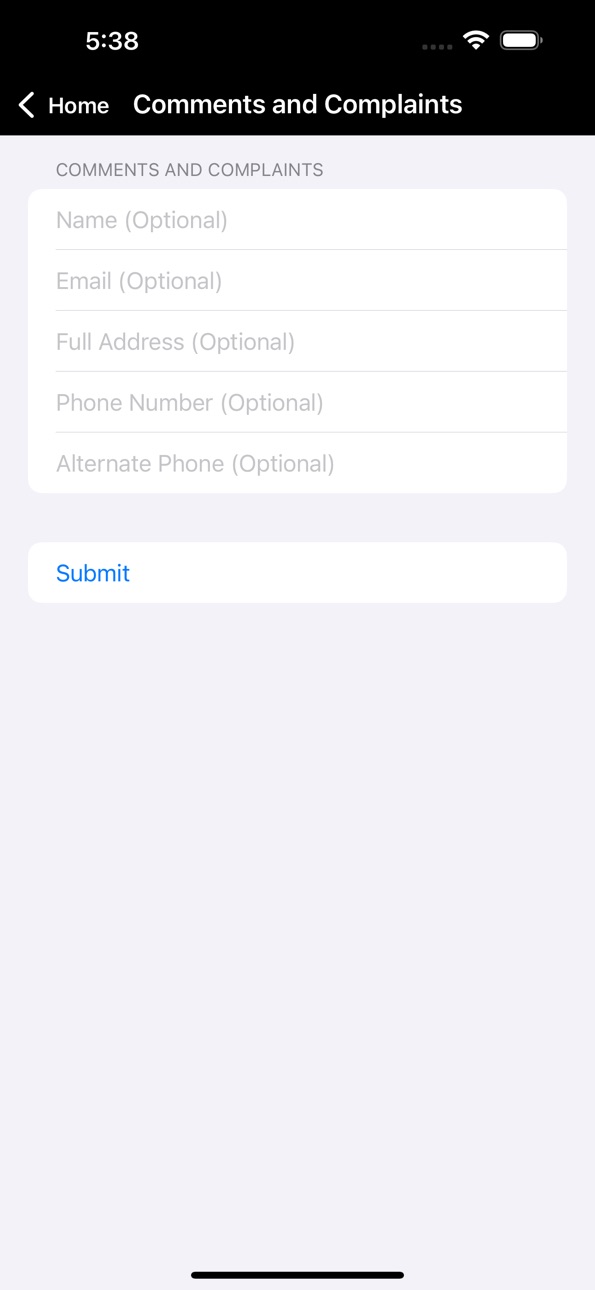 iPhone screenshot