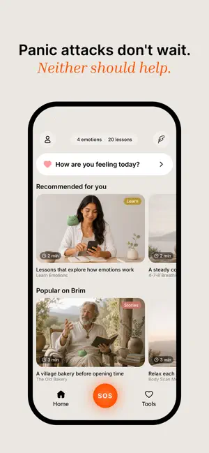 Brim: Panic Attack Relief screenshot 1