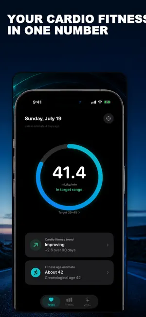 VO2 Max & Cardio Fitness screenshot 1