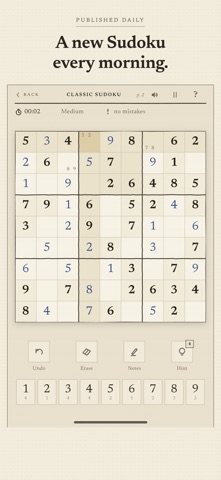 Daily Sudoku Herald screenshot 1