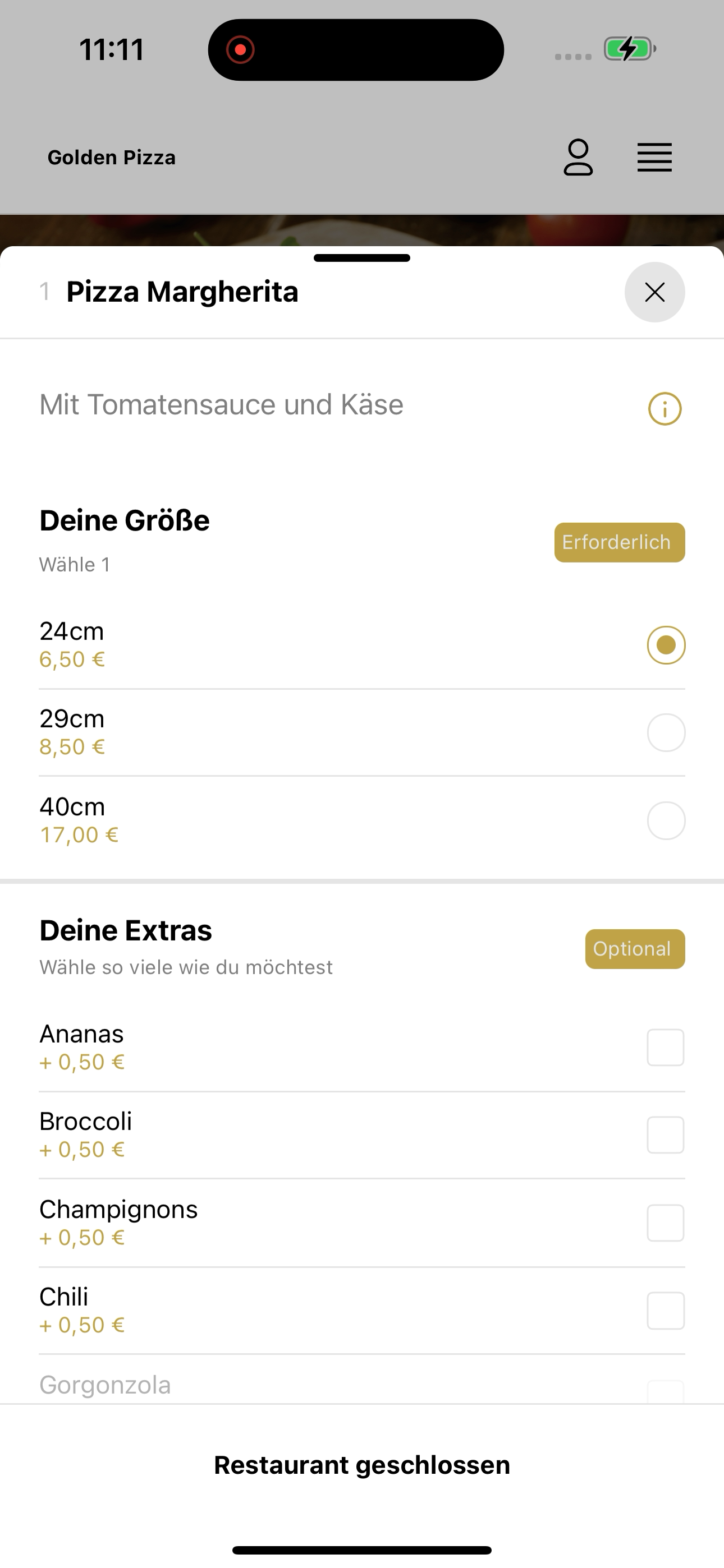 Golden Pizza Goldenstedt screenshot 5