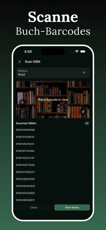 BookPine: Buch Tracker & Stats screenshot 6 of 8