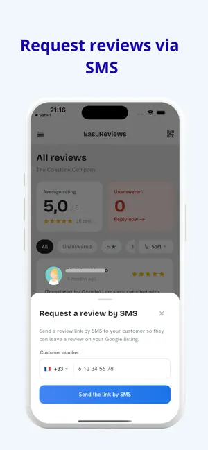 EasyReviews - Google Reviews screenshot 2