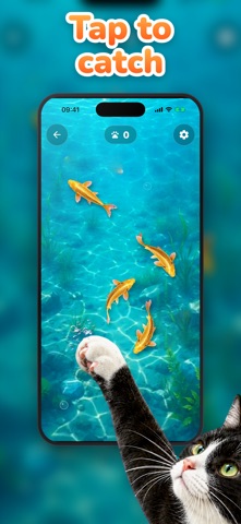 Fish Game for Cats: Bird, Bug Screenshot 1 of 6